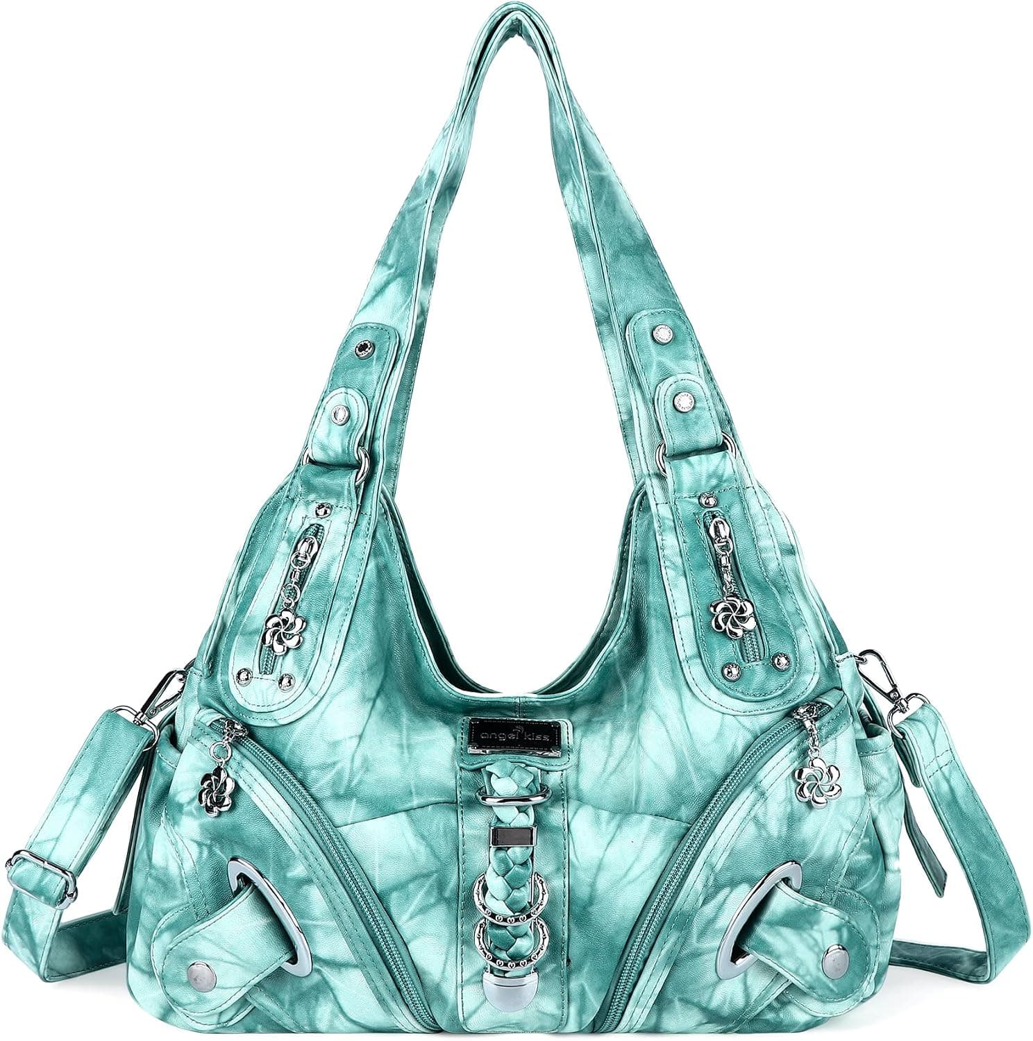 Angelkiss Hobo Purses and handbags for Women Satchel Handbag Women Purses Large Daily Shoulder Bags