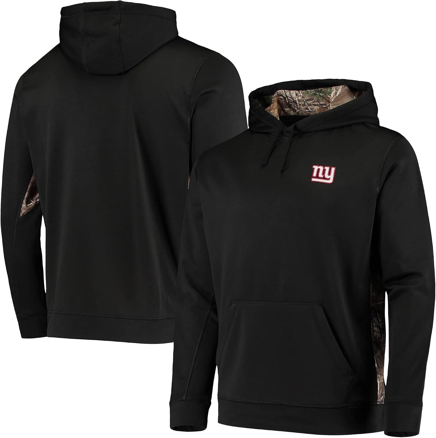 Dunbrooke Men's Black/Realtree Camo Green Bay Packers Logo Ranger Pullover Hoodie