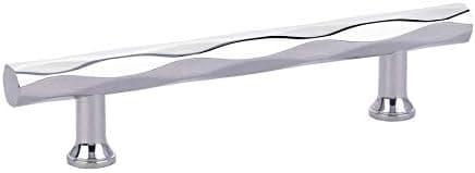 Emtek Tribeca Cabinet Pull, 10" Center-to-Center, Polished Chrome