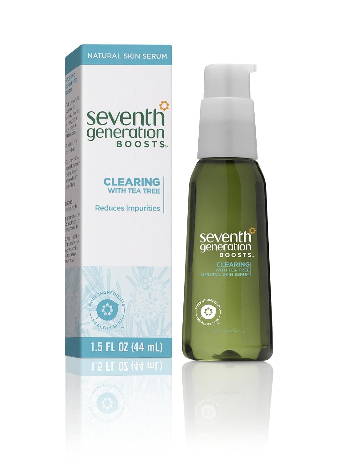 Seventh Generation Boost - Clearing Skin Serum, 1.5 Ounce (2-Pack)
