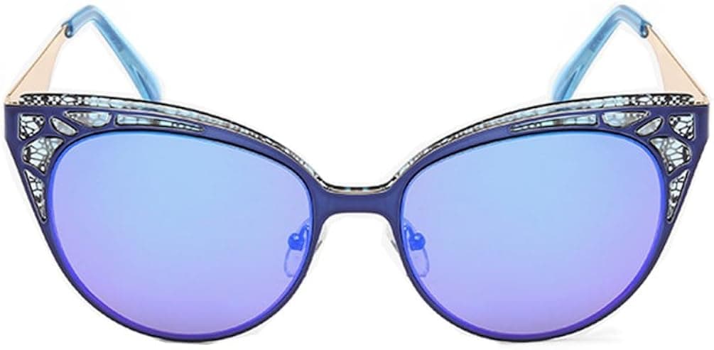 Tansle Cat eye cutout UV protection woman sunglasses