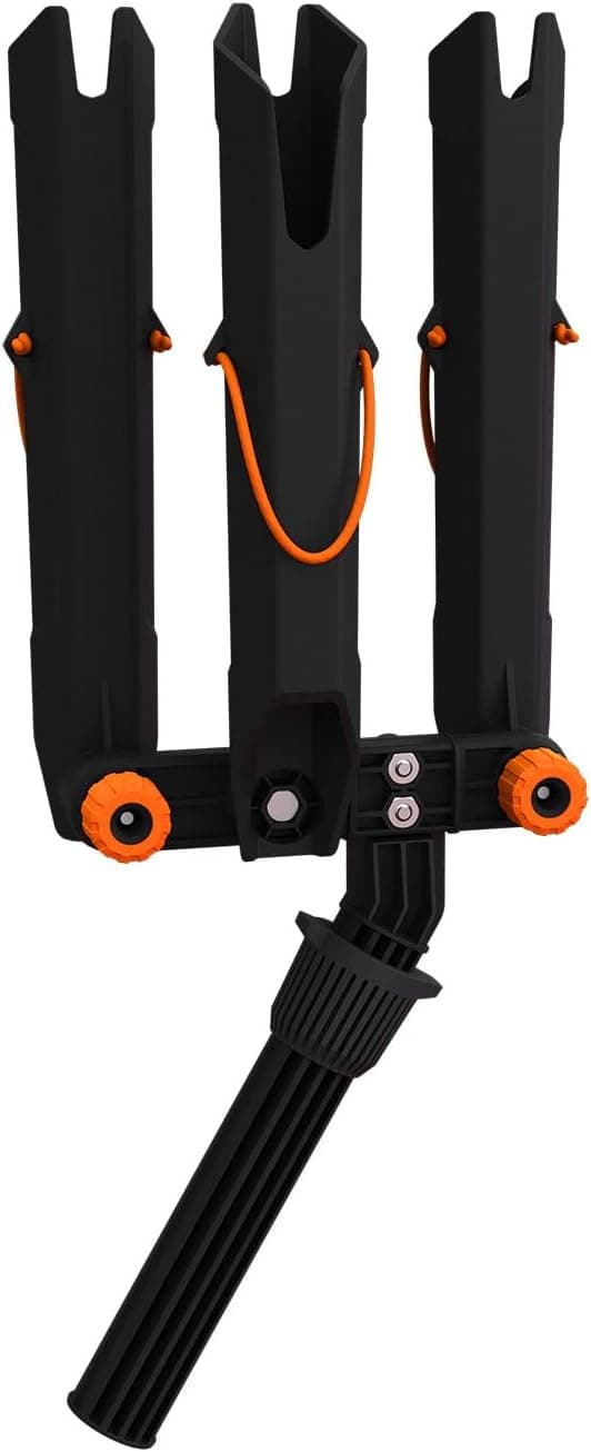 Pelican - Rocket Launcher Rod Holders - Adjustable 3 Rods Holder Fishing Poles - Universal Rod Holders