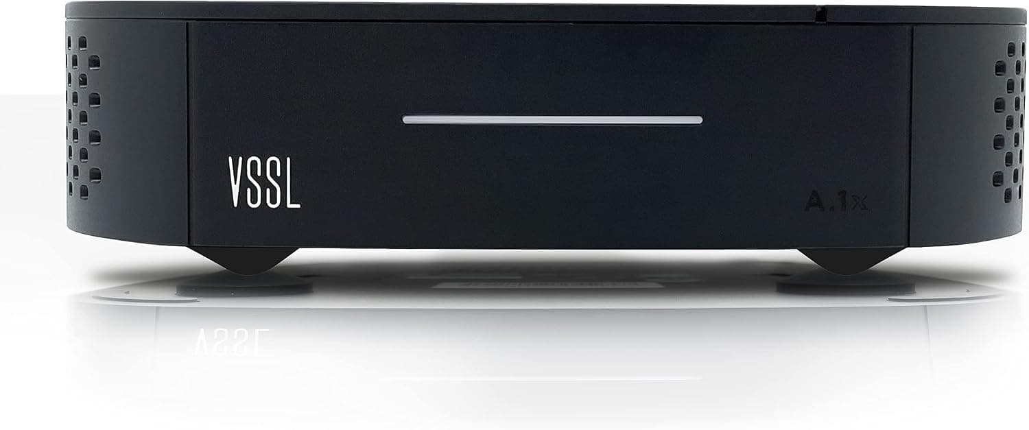 VSSL A.1x 2-Channel Audio Streaming Amplifier, Compatible with AirPlay 2, Chromecast, Amazon Alexa, Spotify Connect, Bluetooth