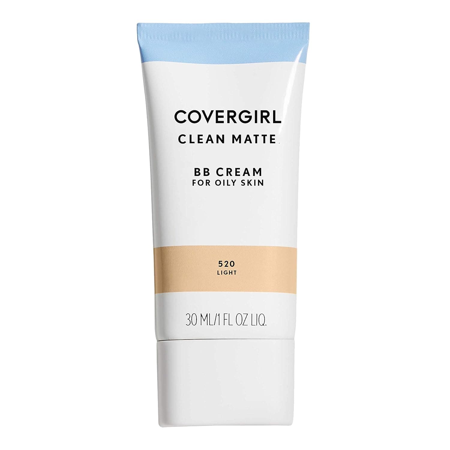 COVERGIRL Clean Matte BB Cream Light 520 For Oily Skin, (packaging may vary) - 1 Fl Oz (1 Count)