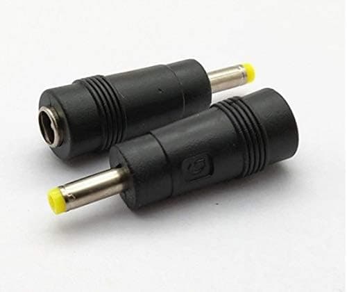 Longdex 12pcs DC Power Adapter 5.5x2.1mm Female Jack to 4.0x1.7mm Male Plug Electrical Socket Outlet for Laptop Interface Power Cable Connector