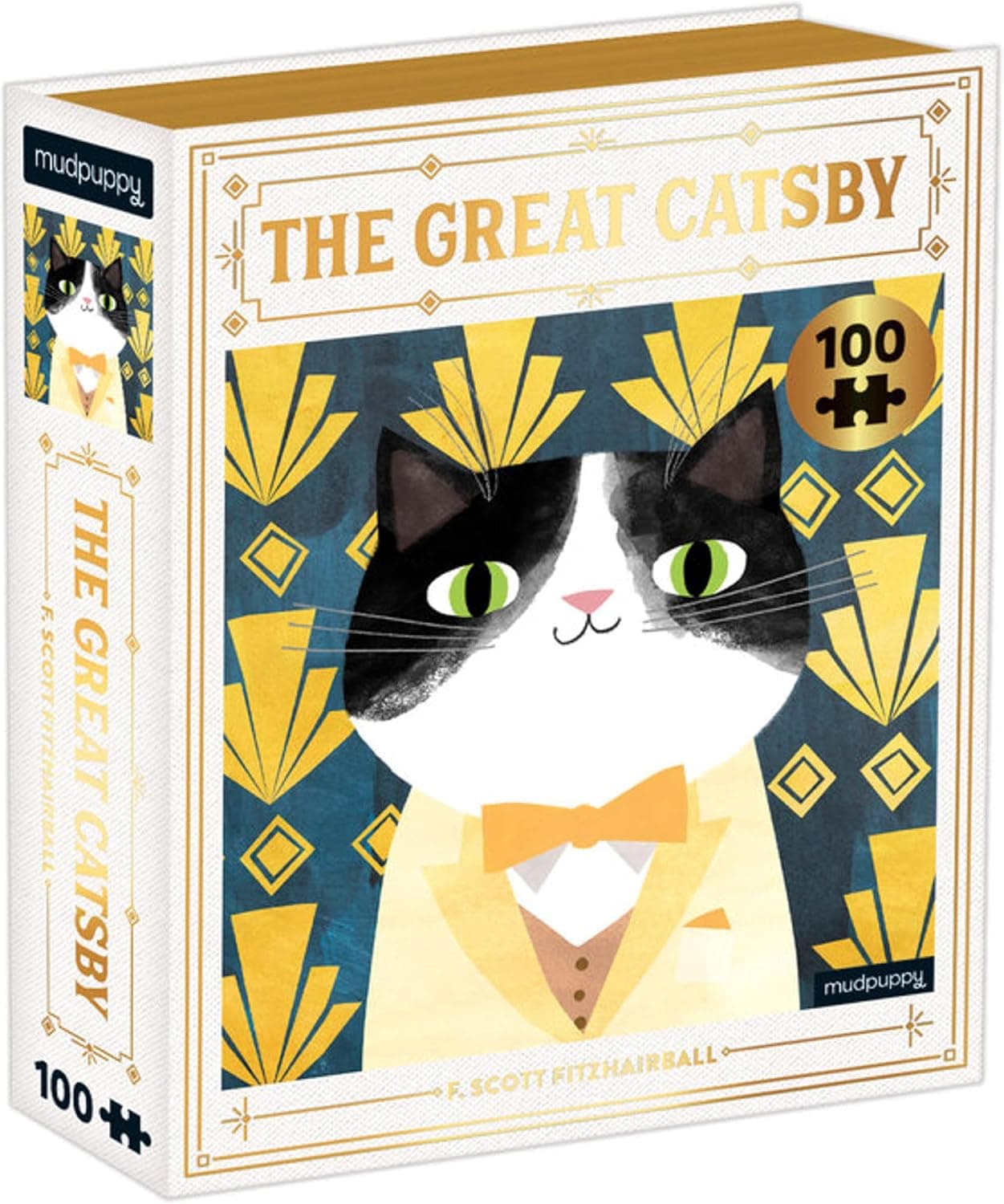 The Great Catsby Bookish Cats 100 Piece Puzzle
