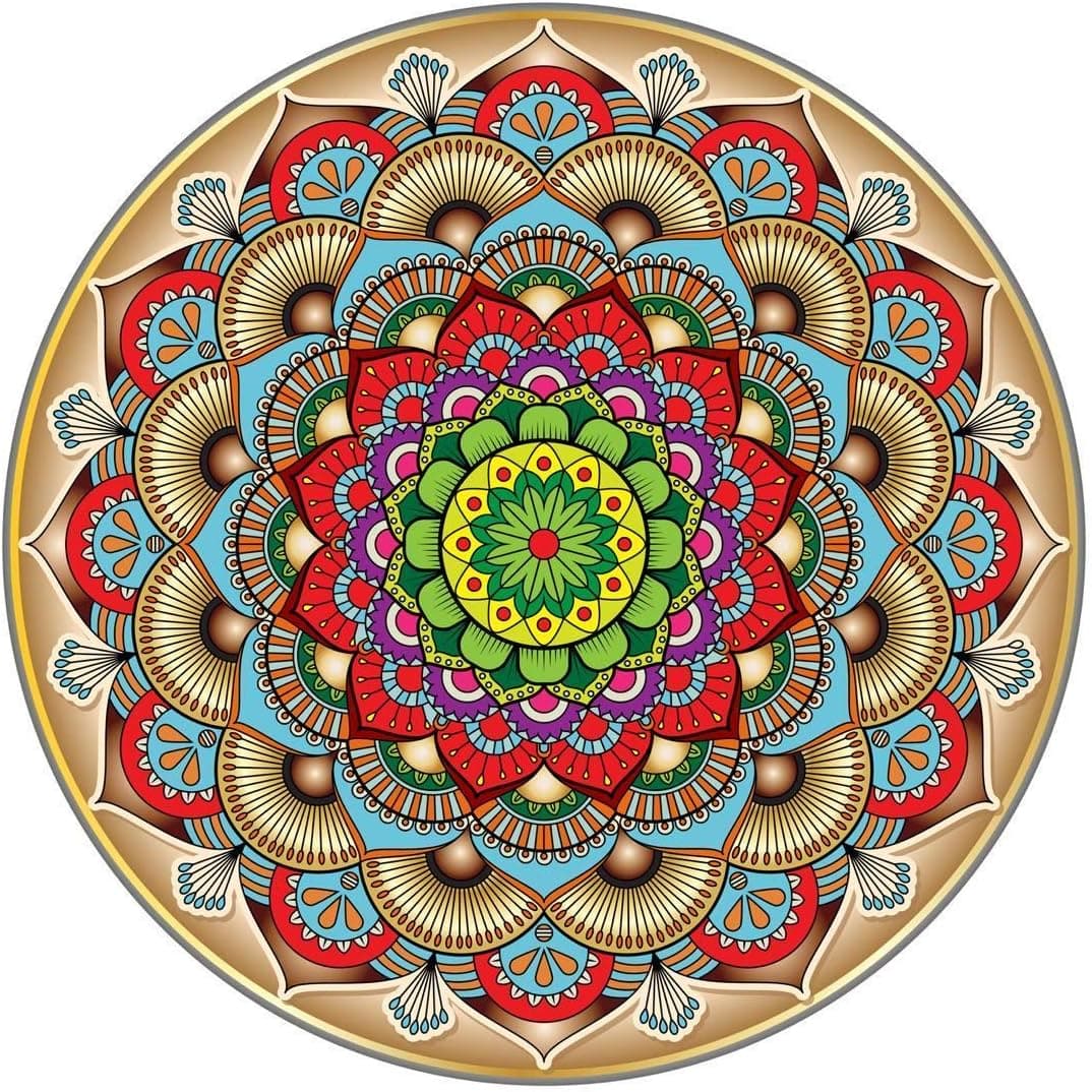 Jigsaw Puzzles 1000 Pieces for Adults Mandala 609H Educational Fun Game Intellectual Decompressing Interesting Puzzle