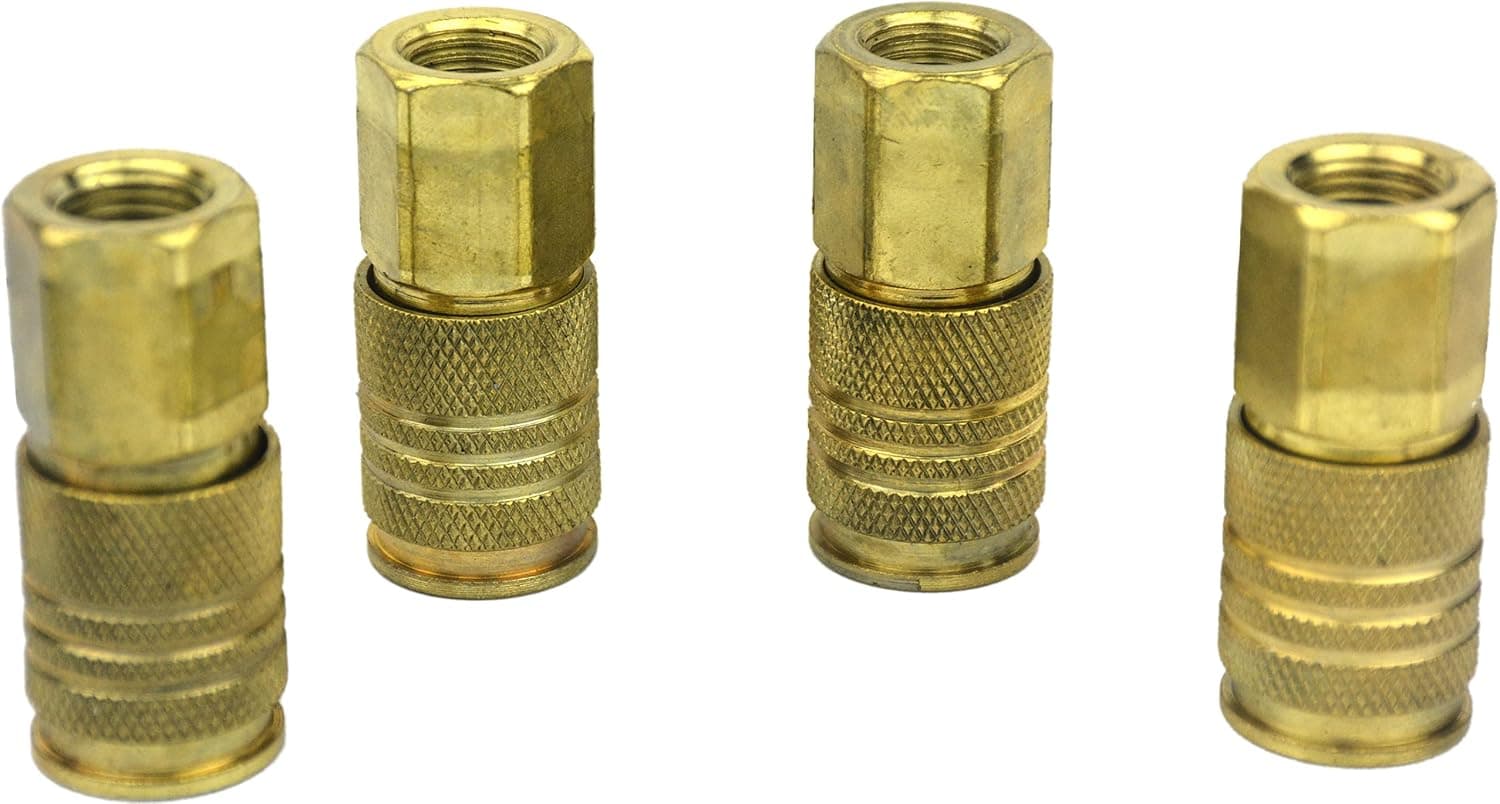Hot Max 28139 Universal 1/4-Inch x 1/4-Inch Female NPT Coupler, 4-Pack