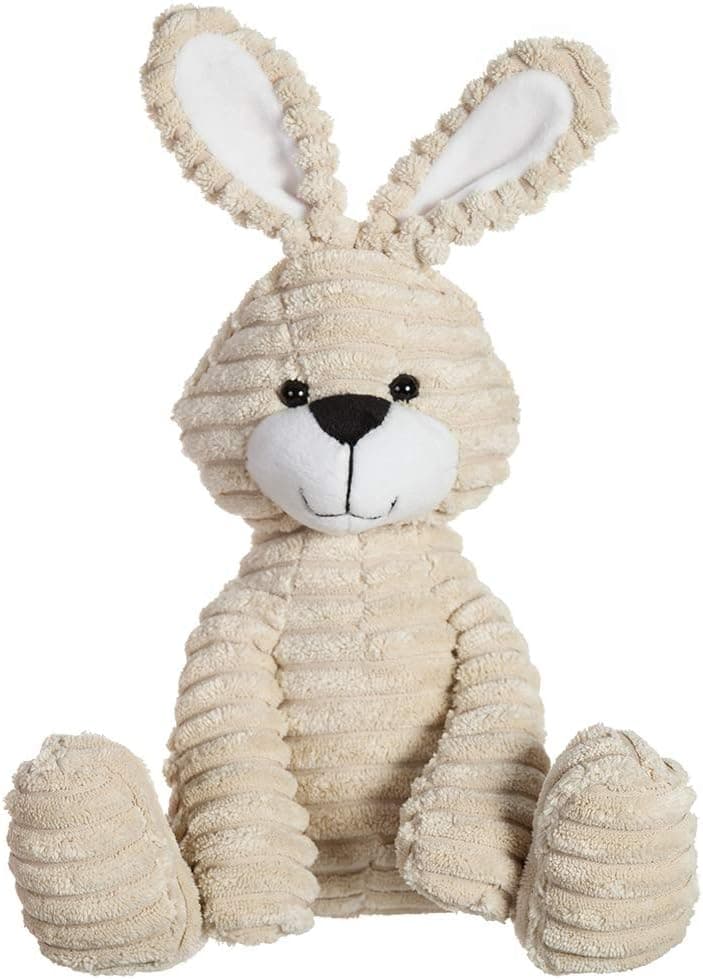 Apricot Lamb Toys Plush Corduroy Rabbit Bunny Stuffed Animal Soft Cuddly Perfect for Child （ Corduroy Bunny ,8.5 Inches