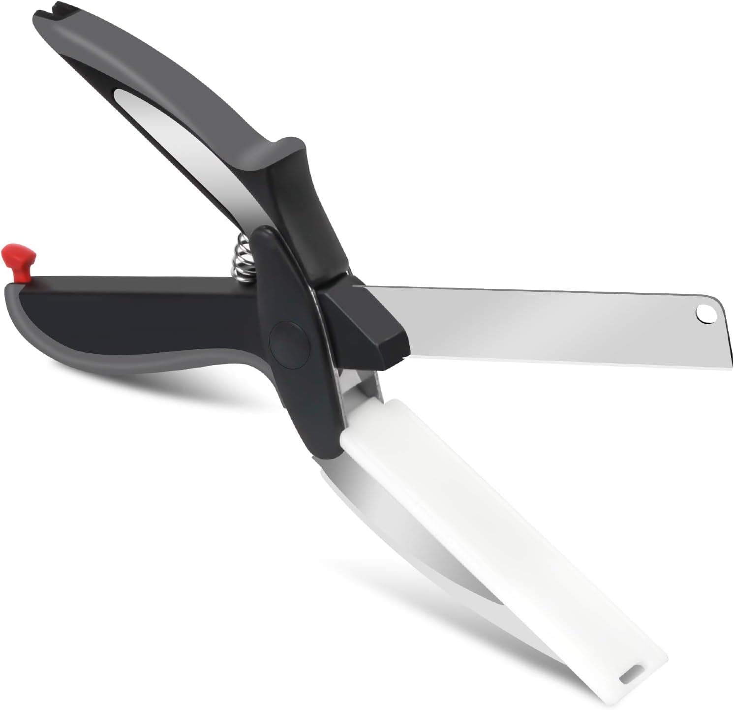 Smart Cutter Stainless Steel Clever Food Chopper with Cutting Board