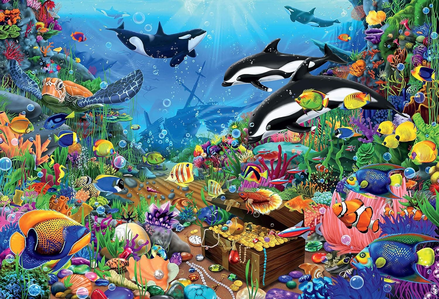 Ceaco - Jewels of The Deep - 2000 Piece Jigsaw Puzzle