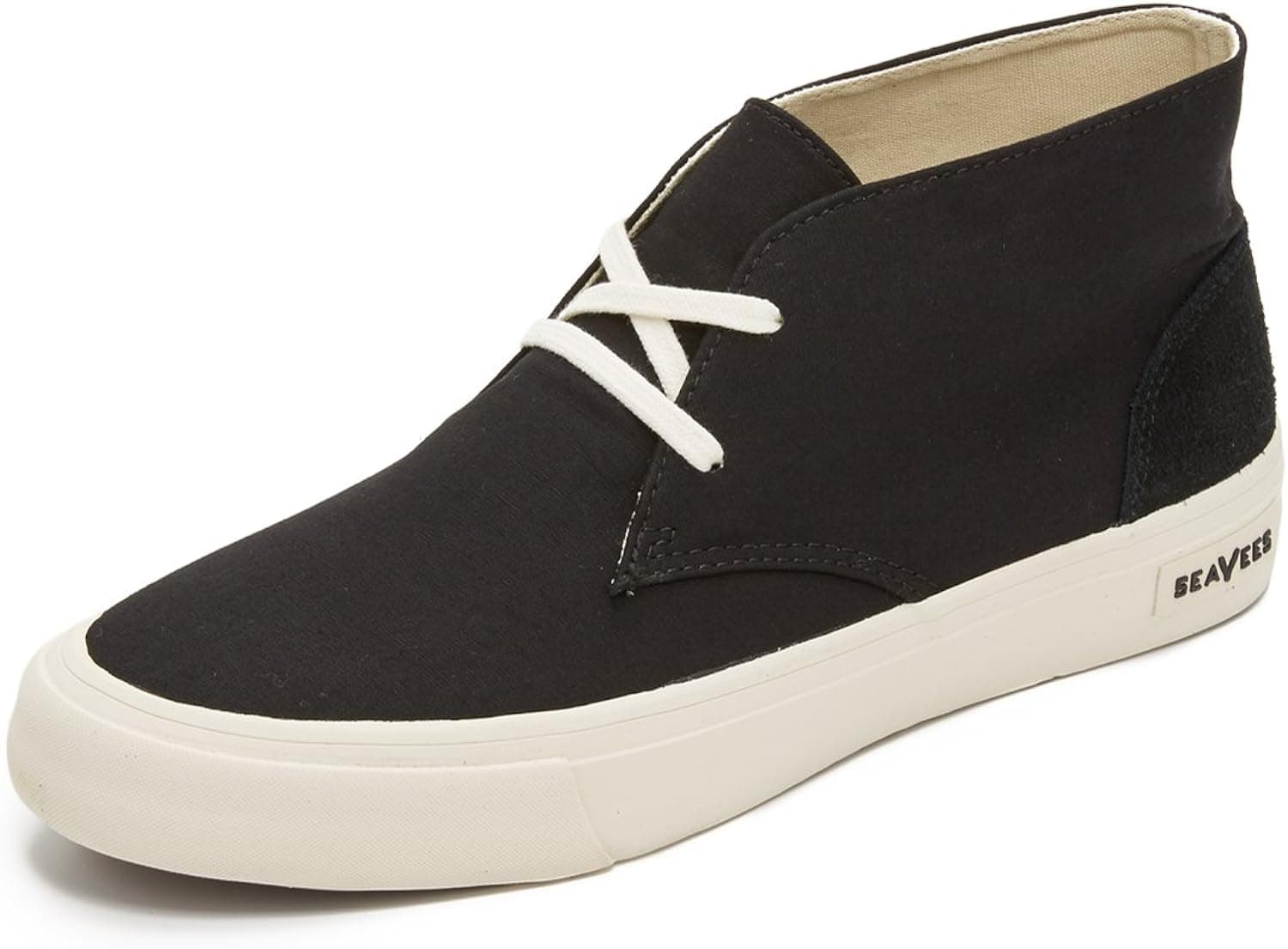 SeaVees Men's Maslon Desert Boot Fashion Sneaker, Black, 11