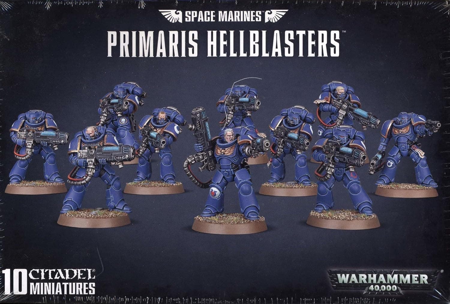 GAMES WORKSHOP 99120101189" Space Marines Primaris Hellblasters Plastic Kit, 12 years to 99 years