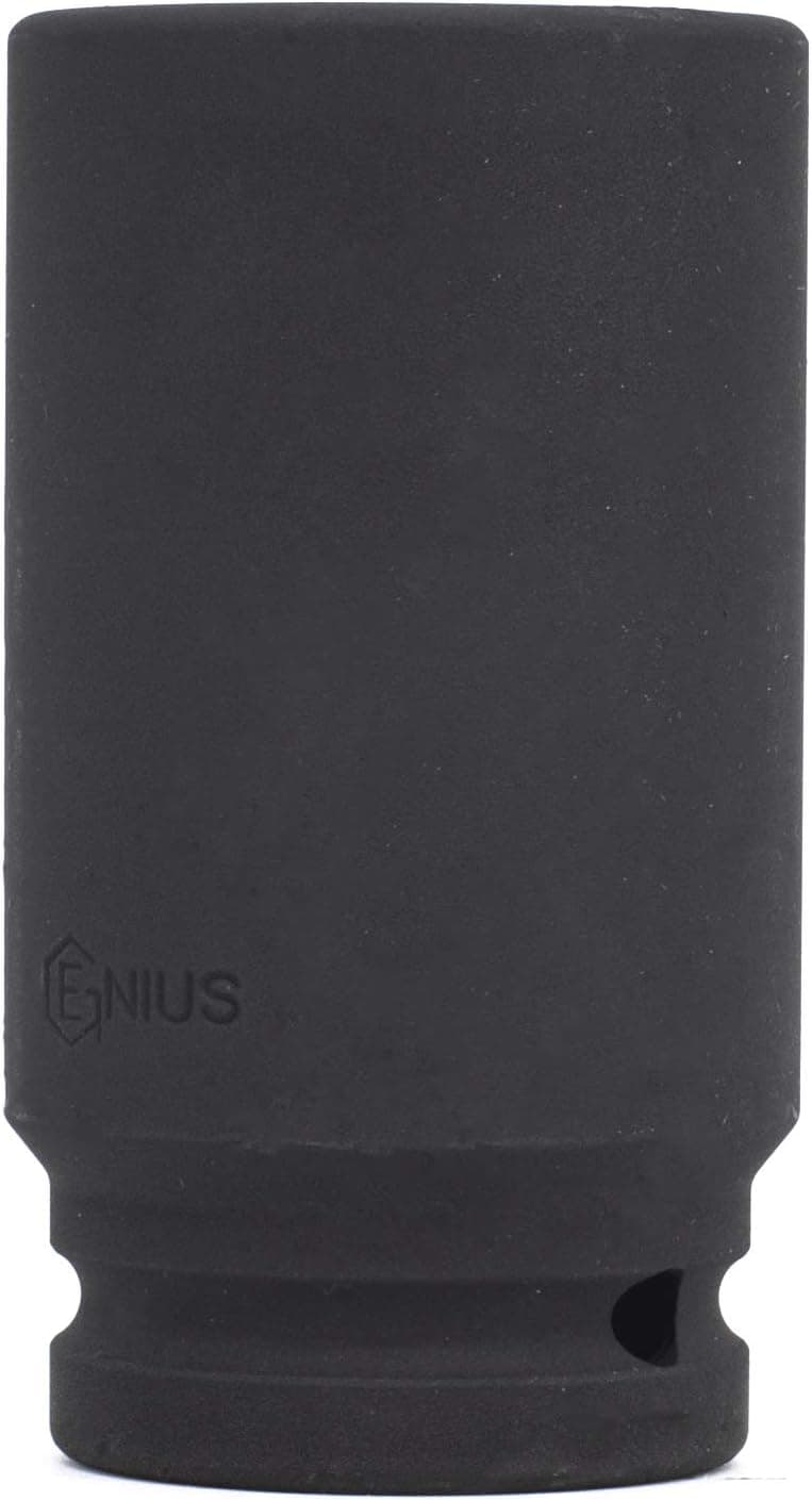Genius Tools 3/4" Dr. 24mm Deep Impact Socket (CR-Mo) - 649524