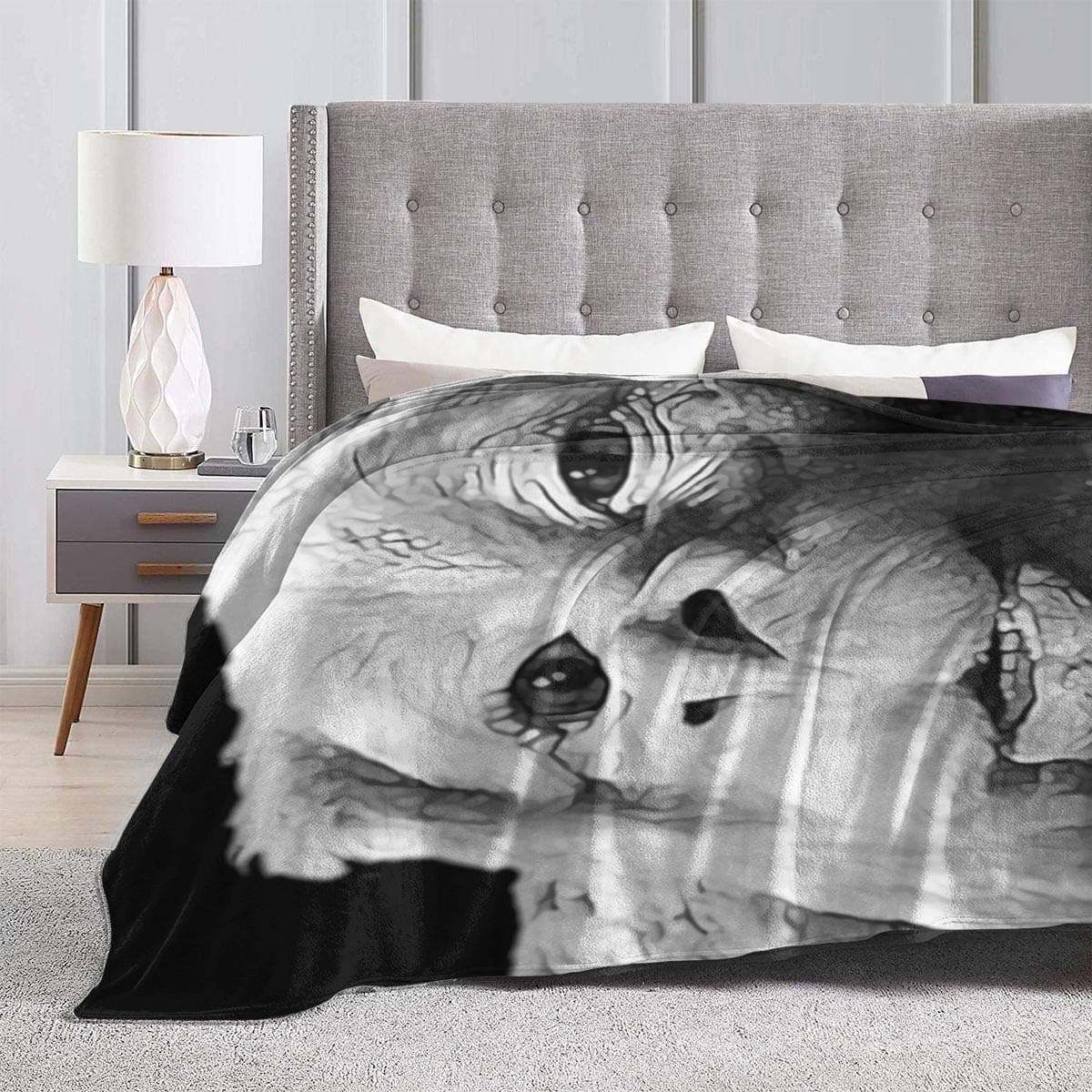 Bzdmly Eppedtul Falkor The Luck Dragon from The Neverending Story Design Ultra-Soft Micro Fleece Blanket 60"" x50