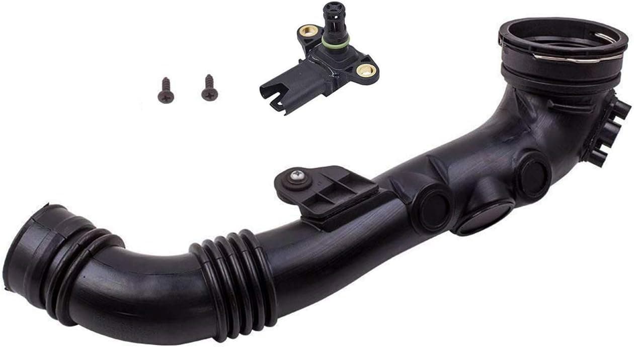 koxuyim #13717615026 Intake Intercooler Hose to Throttle Housing,Fit for BMW E82 135i 335i E90 E92 E93