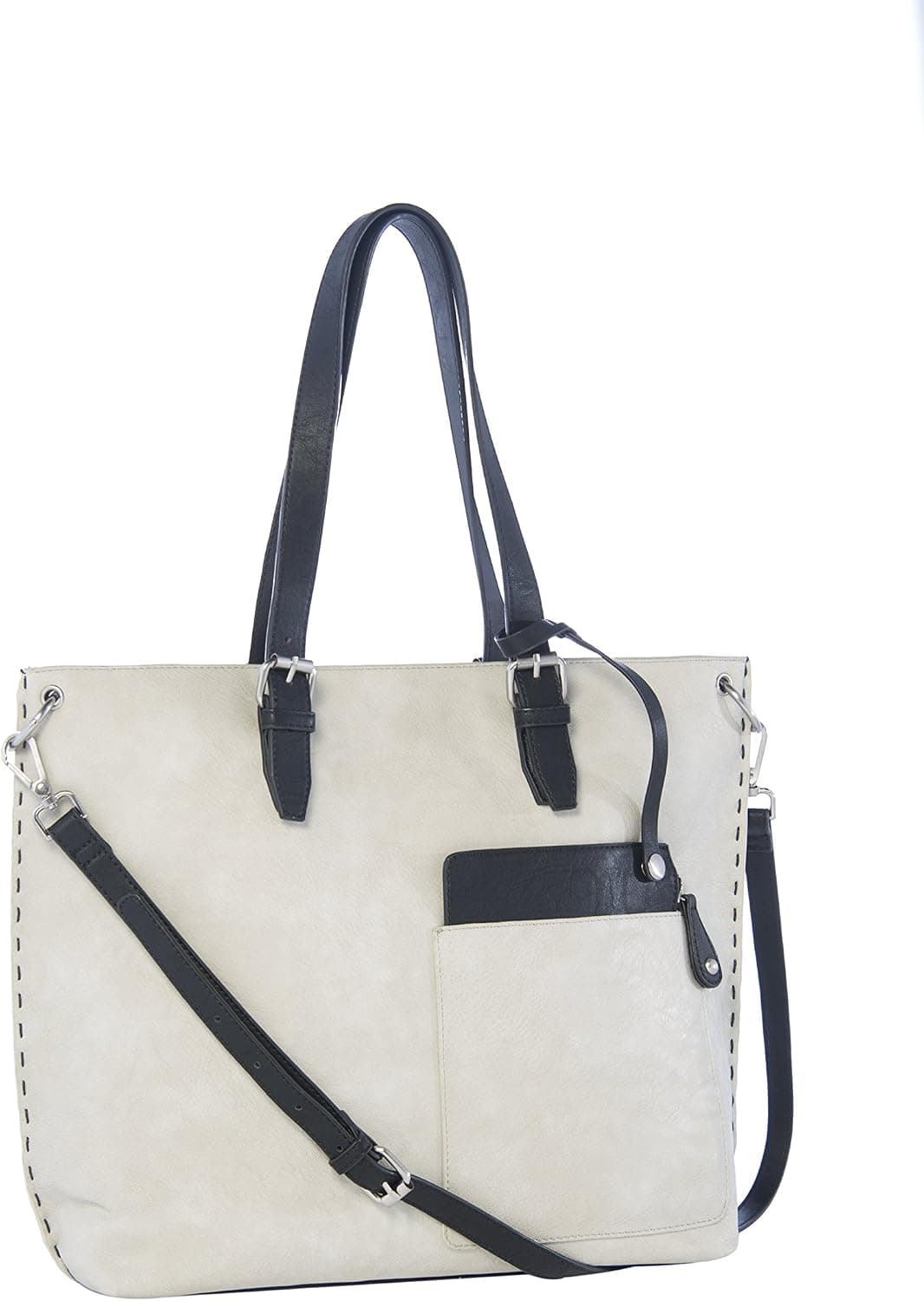 Shiraleah Chicago Tote Bag, Ash