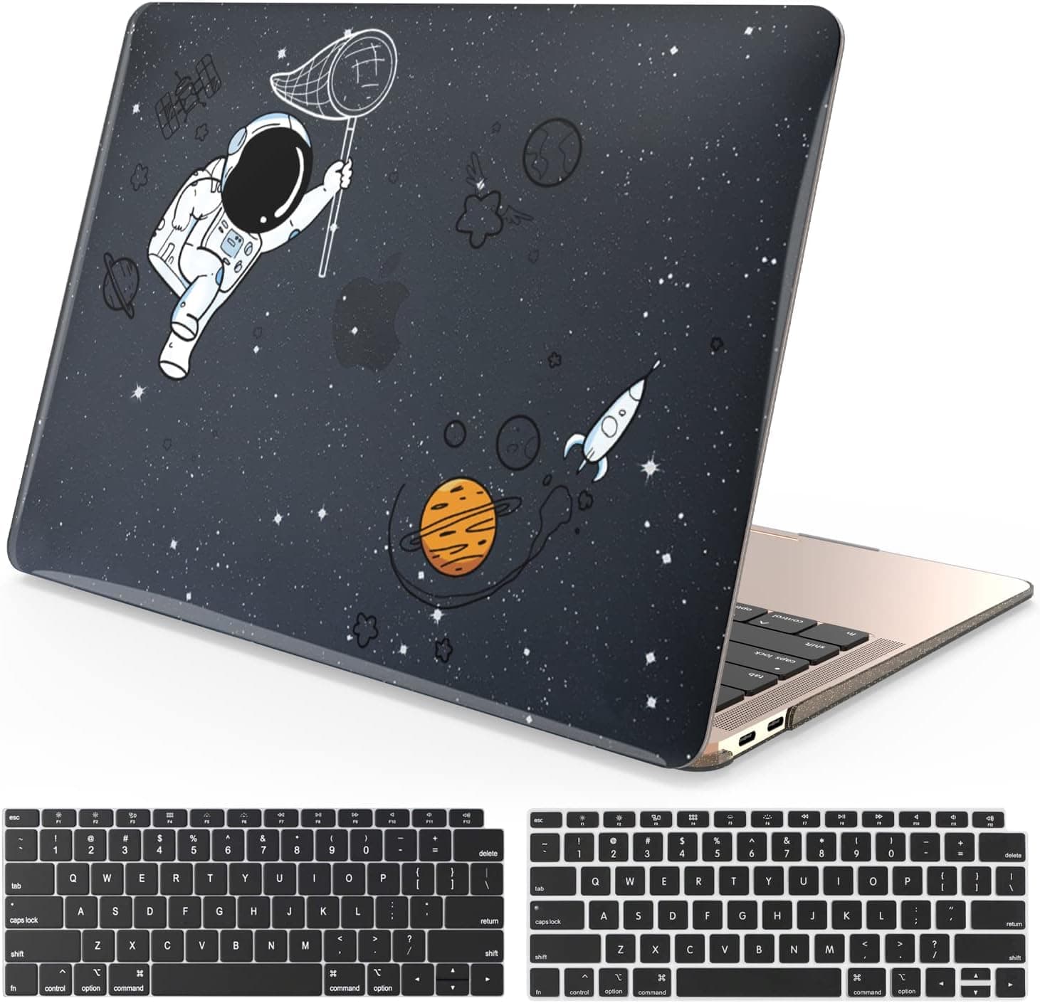 KCIWGM MacBook Air 13inch Case 2020 - 2018 Air 13inch Case Compatible with Released in Release A2337 M1 A2179 A1932 Retina Display with Touch ID, Protective Plastic Hard Shell Case&Keyboard Cover Skin