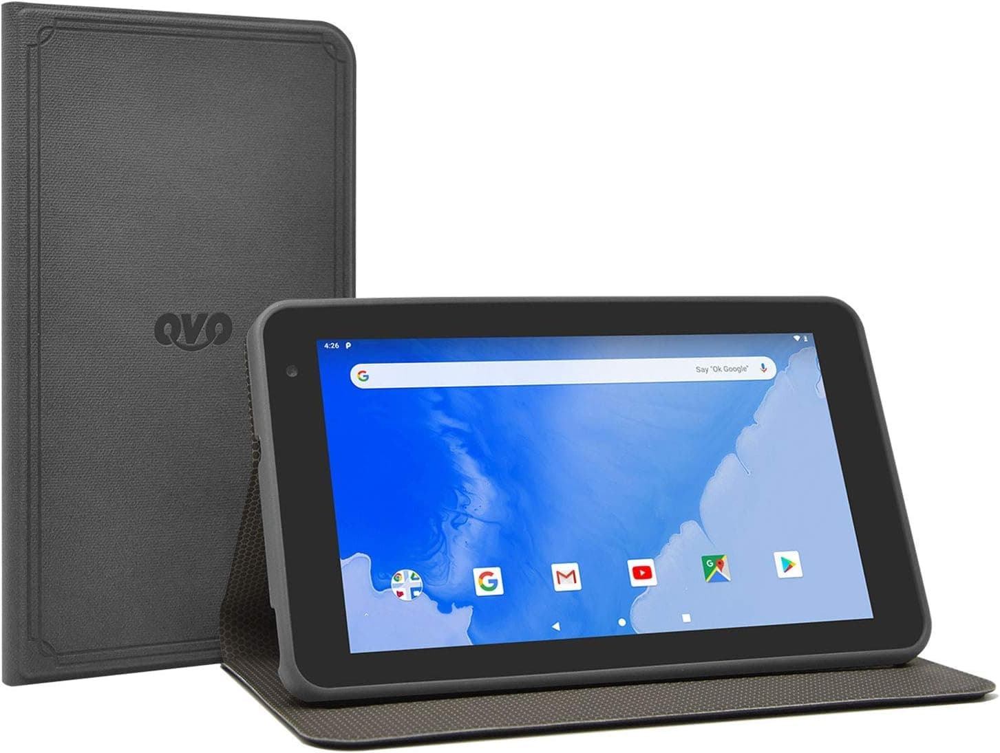 Winnovo TS7 7 inch Tablet Case Leather Cover, Folding Stand Cover Case Ultra Slim Lightweight Shell Holder, Grey