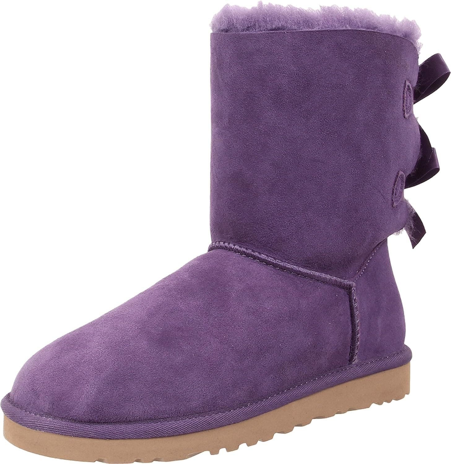 UGG Women's Classic Cardy, Bilberry Twinface, 7 B-Medium
