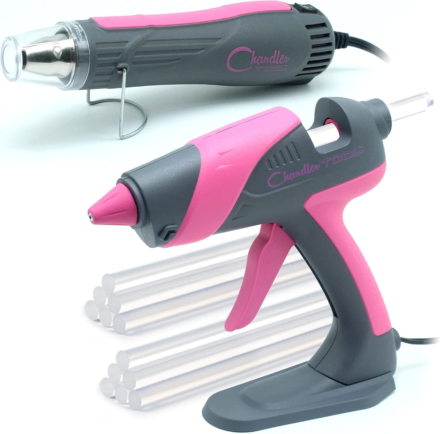 Stand-up Glue Gun + Heat Gun Value Bundle