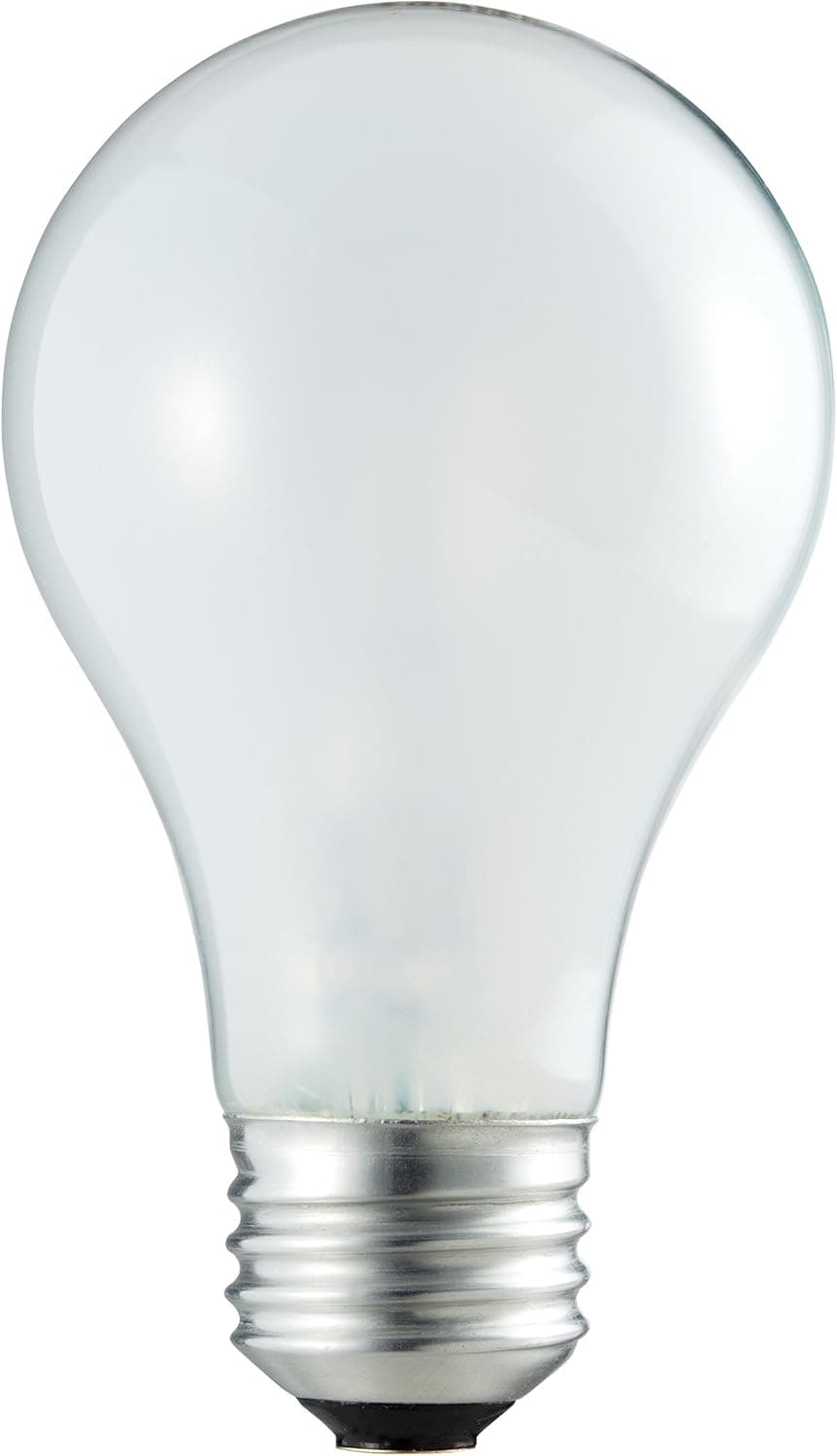 Philips 434274 60W Replacement Halogen A19 Dimmable Light Bulb (Pack of 6), Soft White