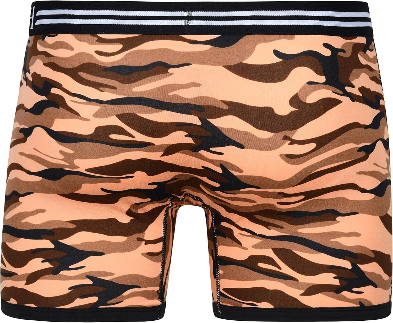 SHEATH Men's 4.0 Polyester Camo Dual Pouch Boxer Briefs