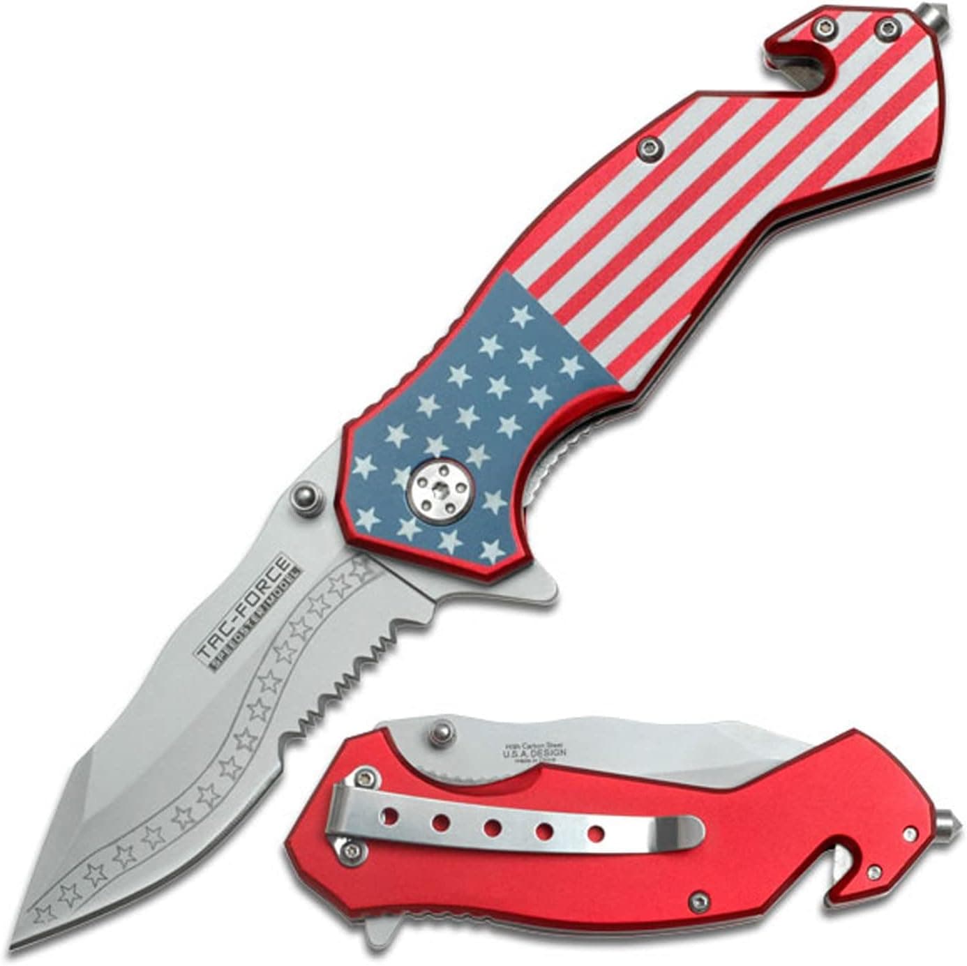 Tac Force TF-663SF Assisted Opening Folding Knife 4-Inch Closed