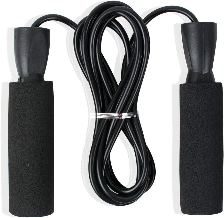 Lambow Jump Rope Speed Workout for Women/Men Exercise Cardio Boxing MMA Crossfit Adjustable Training Double Unders Bearing Steel Skipping Fitness Jumprope