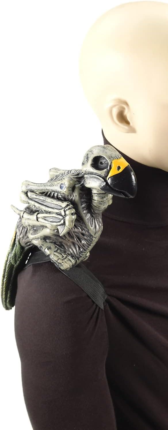 Forum Novelties Ghost Parrot with Shoulder Strap