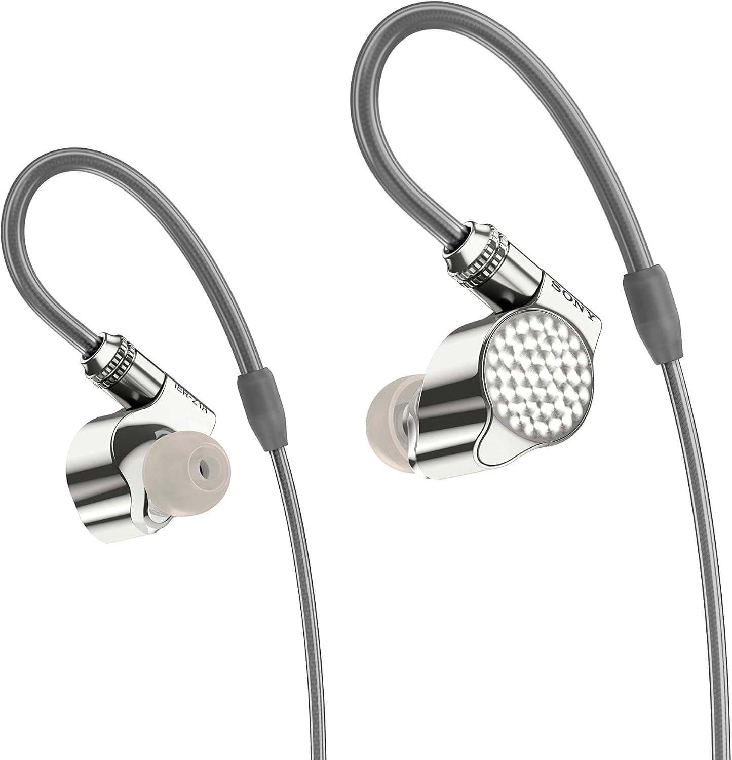 Sony IER-Z1R Signature Series in-Ear Headphones (IERZ1R),Black/Silver (Renewed)