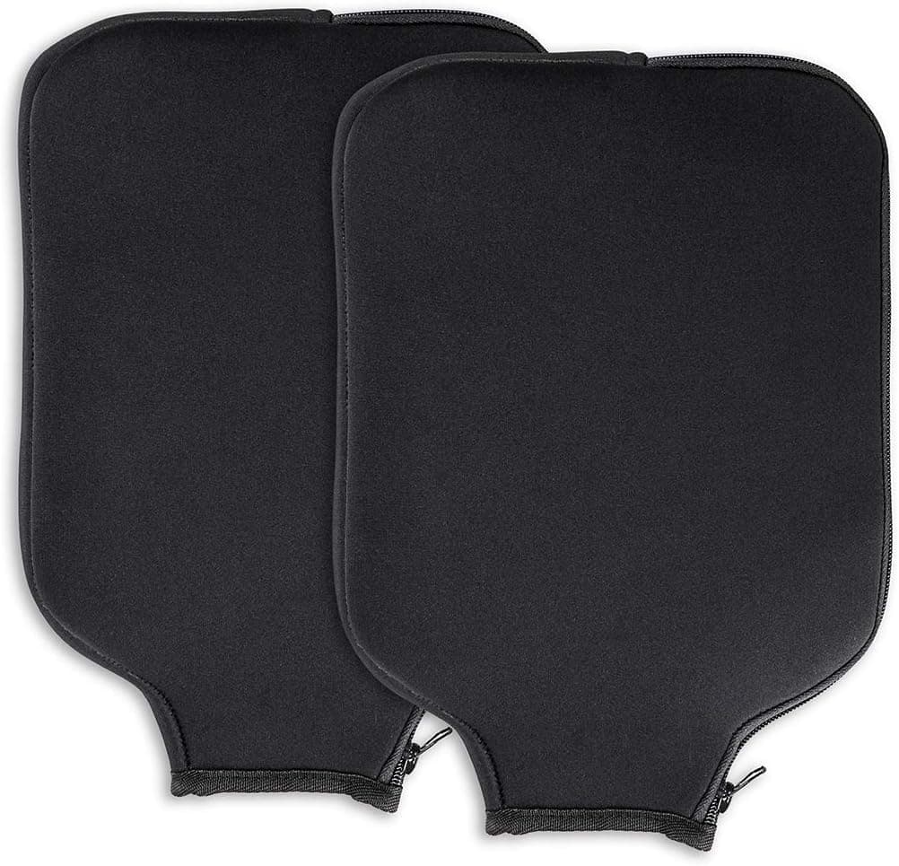 Hipiwe Pickleball Paddle Cover Neoprene Pickleball Racquets Cover Sleeve Fits Most Rackets 2pcs