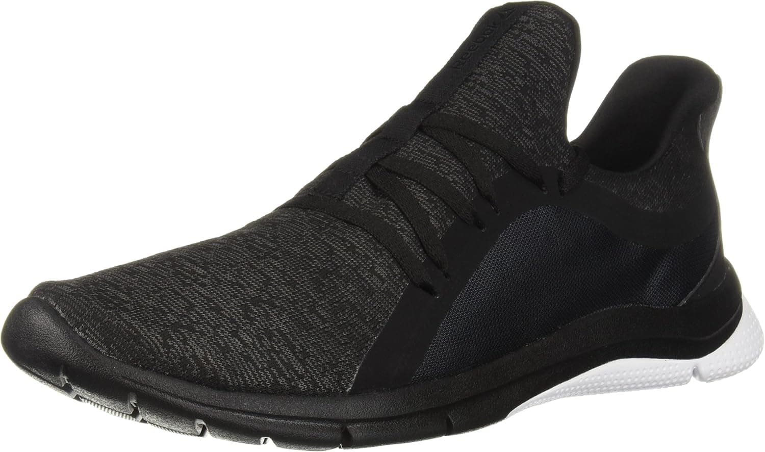 Reebok Women's Print Her 3.0 Running Shoe, Knot-Black/Coal/White, 9 M US