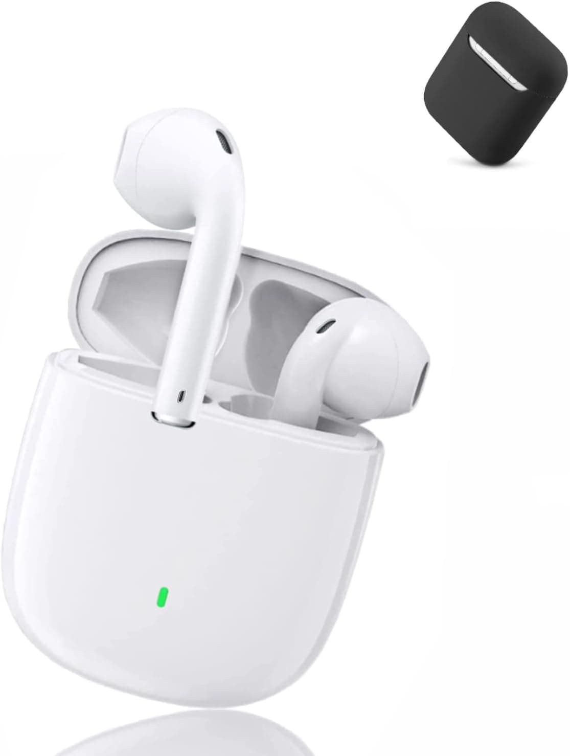 ERAIPOD Bluetooth 5.2 Headphones,Wireless Earbuds Automatic Noise Reduction in-Ear AirBuds 30 hrs Playtime Immersive Premium Deep Bass IPX6 Waterproof Earphones for iPhone/Android