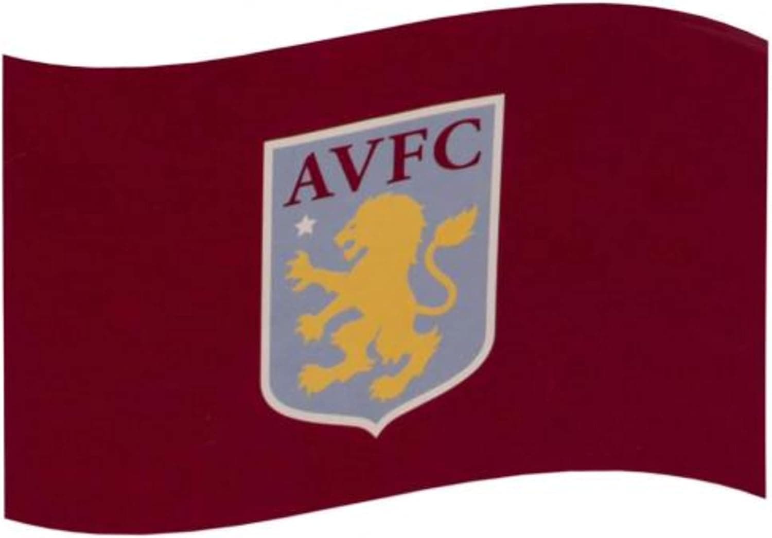 Aston Villa 5 x 3 Crest Flag - Authentic EPL
