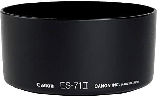 Precision Design ES-71 II Lens Hood for Canon EF 50mm f/1.4 USM Lens (with EOS 50D, 60D, 7D, Rebel XS, T1i, T2i Digital SLR Camera)