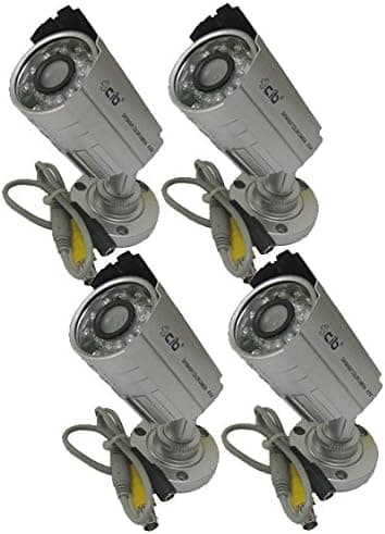 CIB CUC8752-4 Four 460TVL Outdoor CCD Bullet Infrared Day Night Security Came...