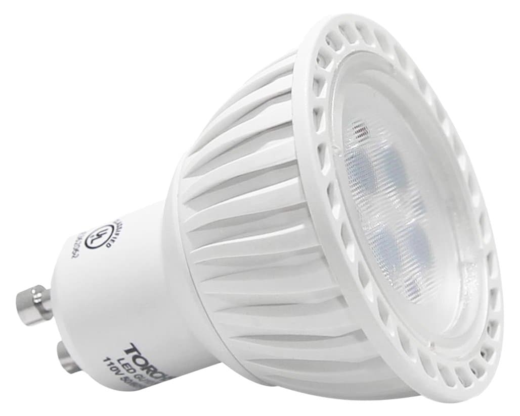 TORCHSTAR MR16 GU10 LED Light Bulb, 5W (50W Equivalent), 2700K Soft White, 36° Beam Angle, UL-Listed, Track Lighting, Recessed Light, Non-Dimmable