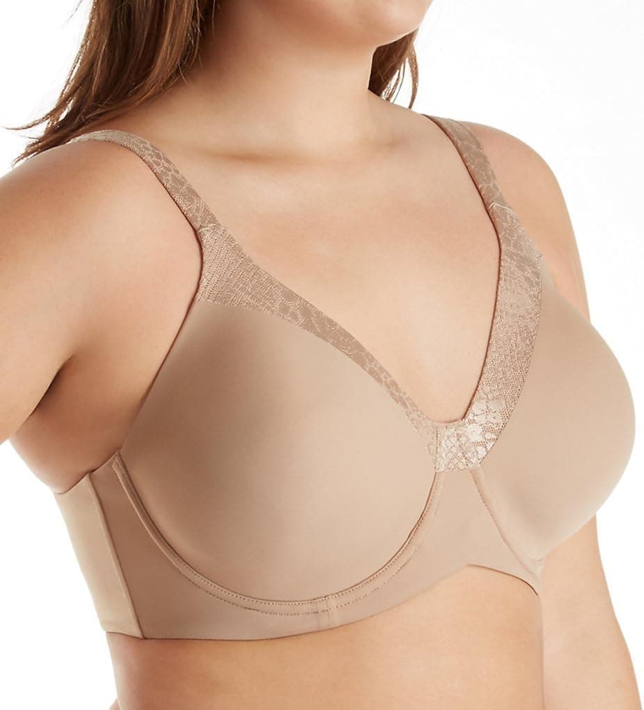 LEADING LADY Women's Plus Size Luxe Body T-Shirt Bra with Underwire Support