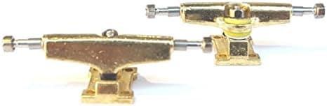 Exodus Spartan Wide 32mm Fingerboard Trucks W/ Tuning - Gold