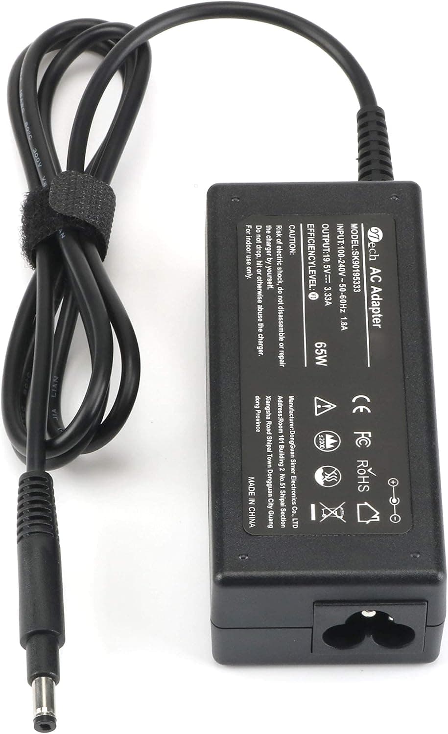 YTech 65W 19.5V 3.33A Ac Adapter Laptop Charger for HP Pavilion Touchsmart 14-b109wm 14-b124us 14-b150usSleekbook 14-B 15-B Series 14-b109wm Sleekbook 15-b129wm 15-b153cl Supply Power Cord