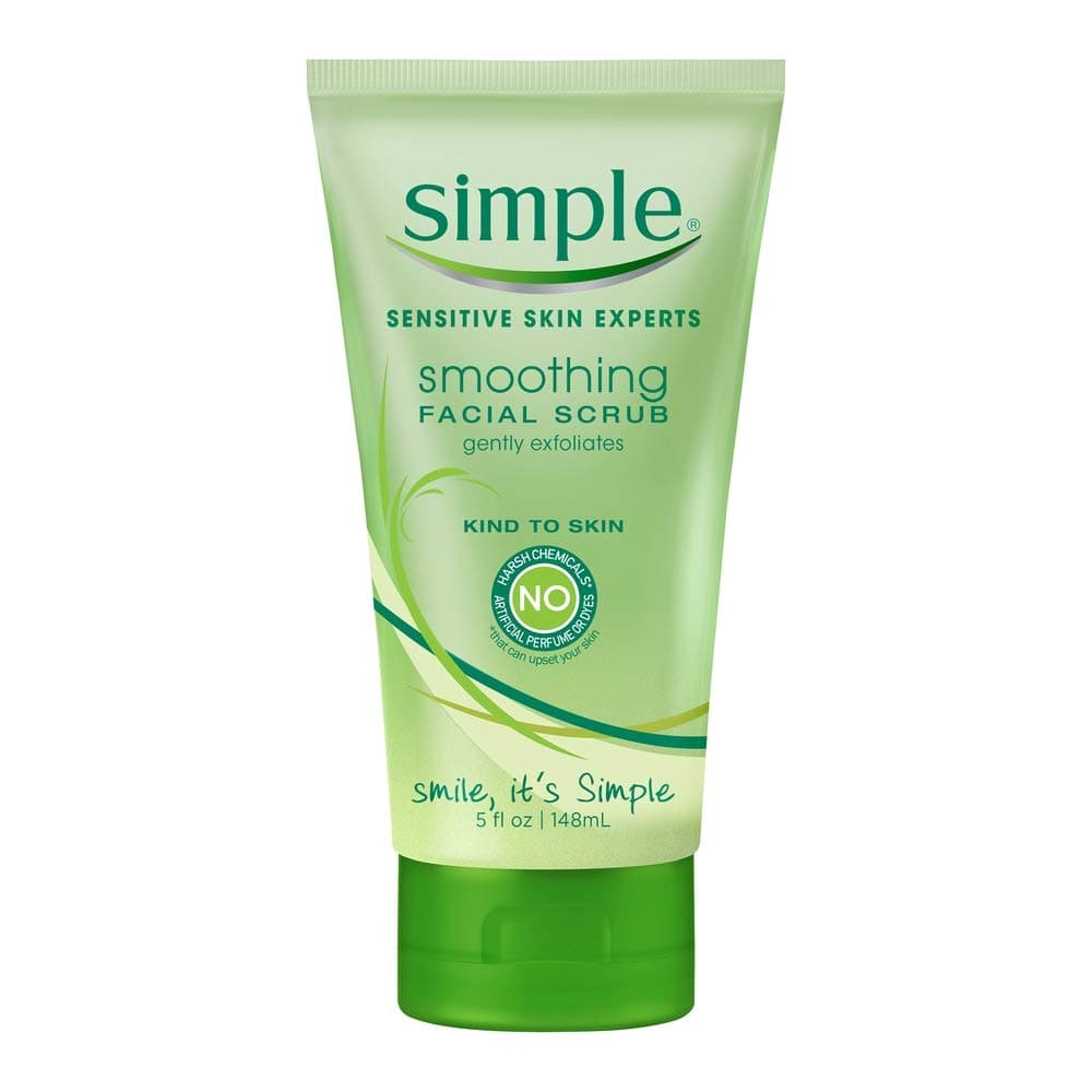 Simple Kind to Skin Smoothing Facial Scrub, 5 oz (Quantity of 5)