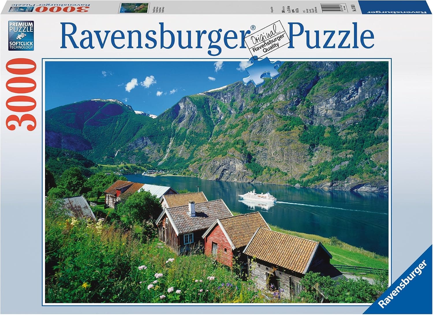 Ravensburger Sognefjord, Norway Puzzle (3000-Piece)