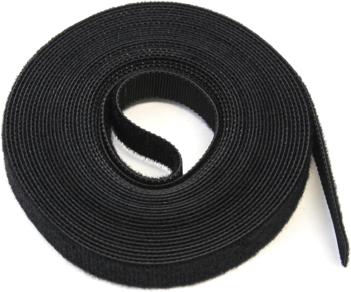 15FT Reusable .5 Inches (1/2 Inches) Roll Hook & Loop Cable Fastening Tape Cord Wraps Straps