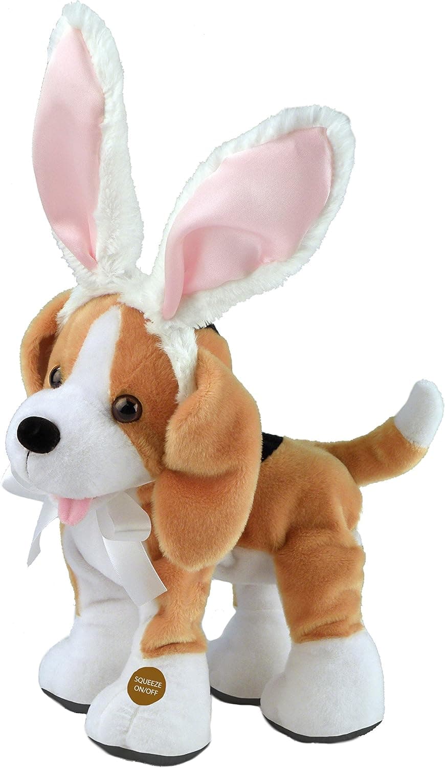 Chantilly Lane Barney Bunny Beagle Plush