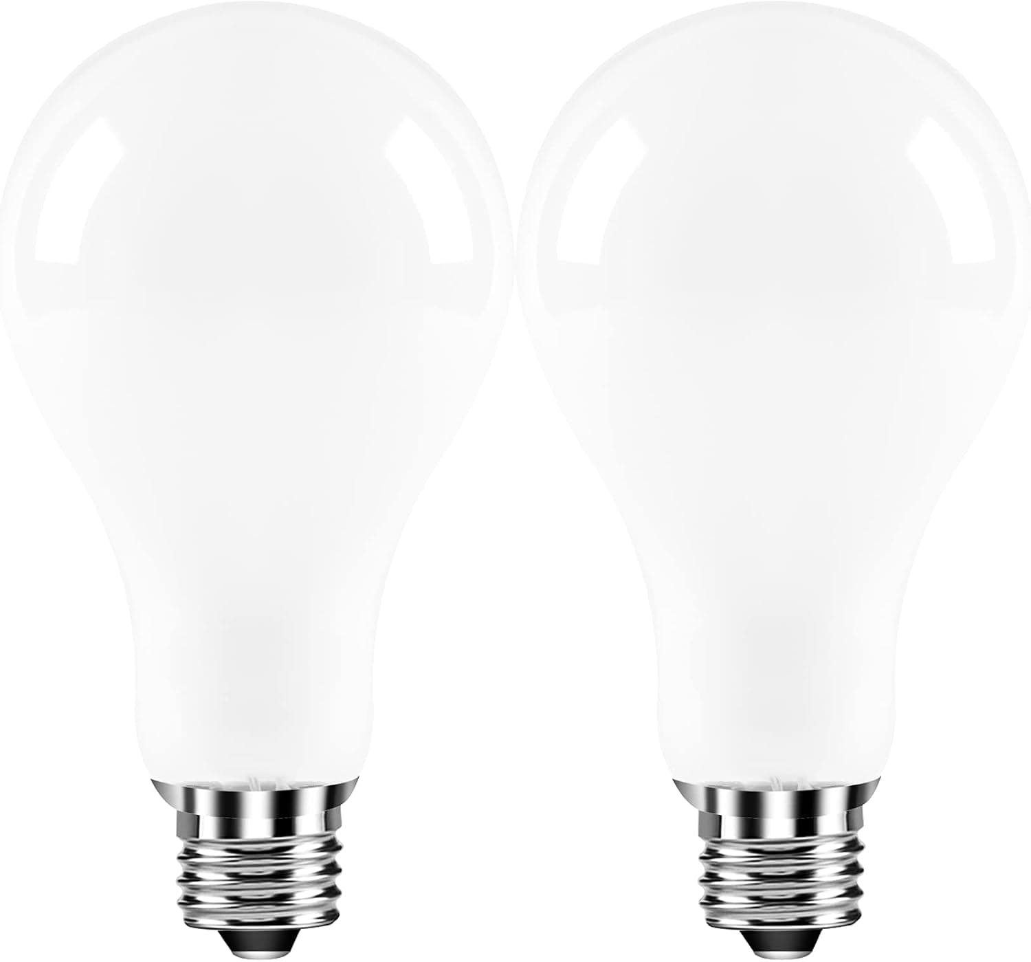 LED 3 Way Light Bulb 50 100 150watt Incandescent Replacement for 3-Way Lamp Socket Low-Medium-High Light Settings 600lm/ 1200lm/1800lm A21 LED Bulb 5W/9W/13W Soft White 3000K Pack of 2