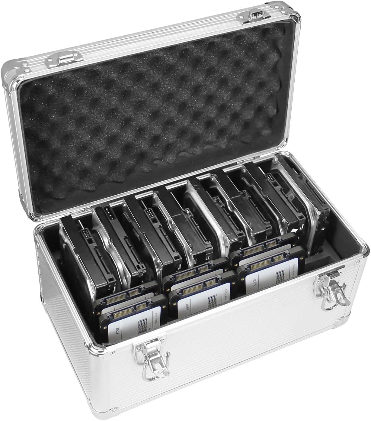 GLOTRENDS Hard Drive Box Case for Internal Hard Driver Storage and Protection