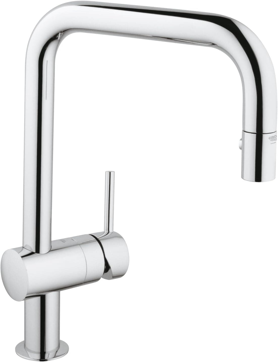 Grohe 32 319 00E Minta WaterCare Dual Spray Pull-Down Kitchen Faucet, Starlight Chrome