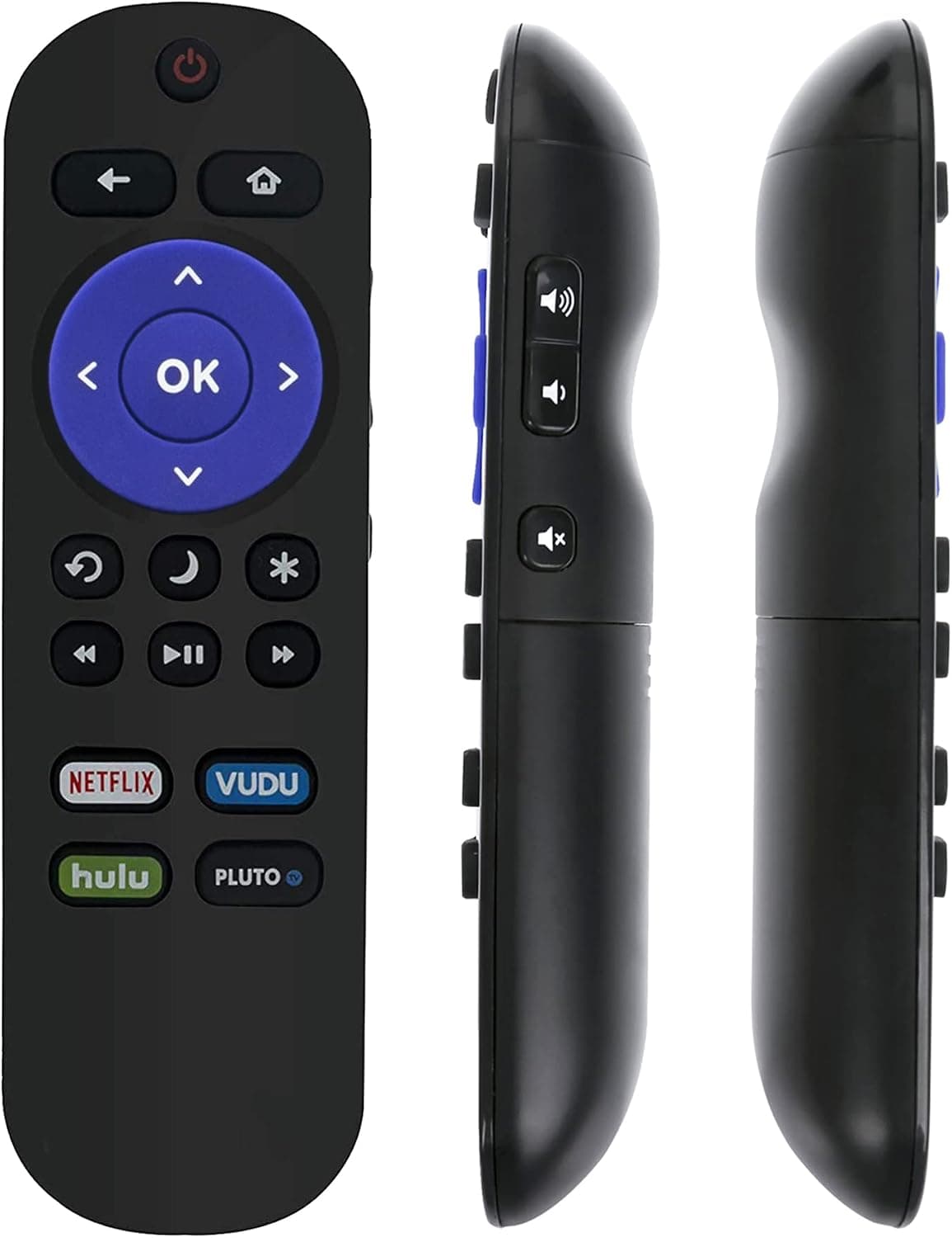 Replaced Remote fit for Philips Roku TV 40PFL4662 43PFL4662 50PFL4662 40PFL4962 43PFL4962 50PFL4962 40PFL4662/F7 43PFL4662/F7 50PFL4662/F7 40PFL4962/F7 43PFL4962/F7 50PFL4962/F7 40PFL4764 40PFL476