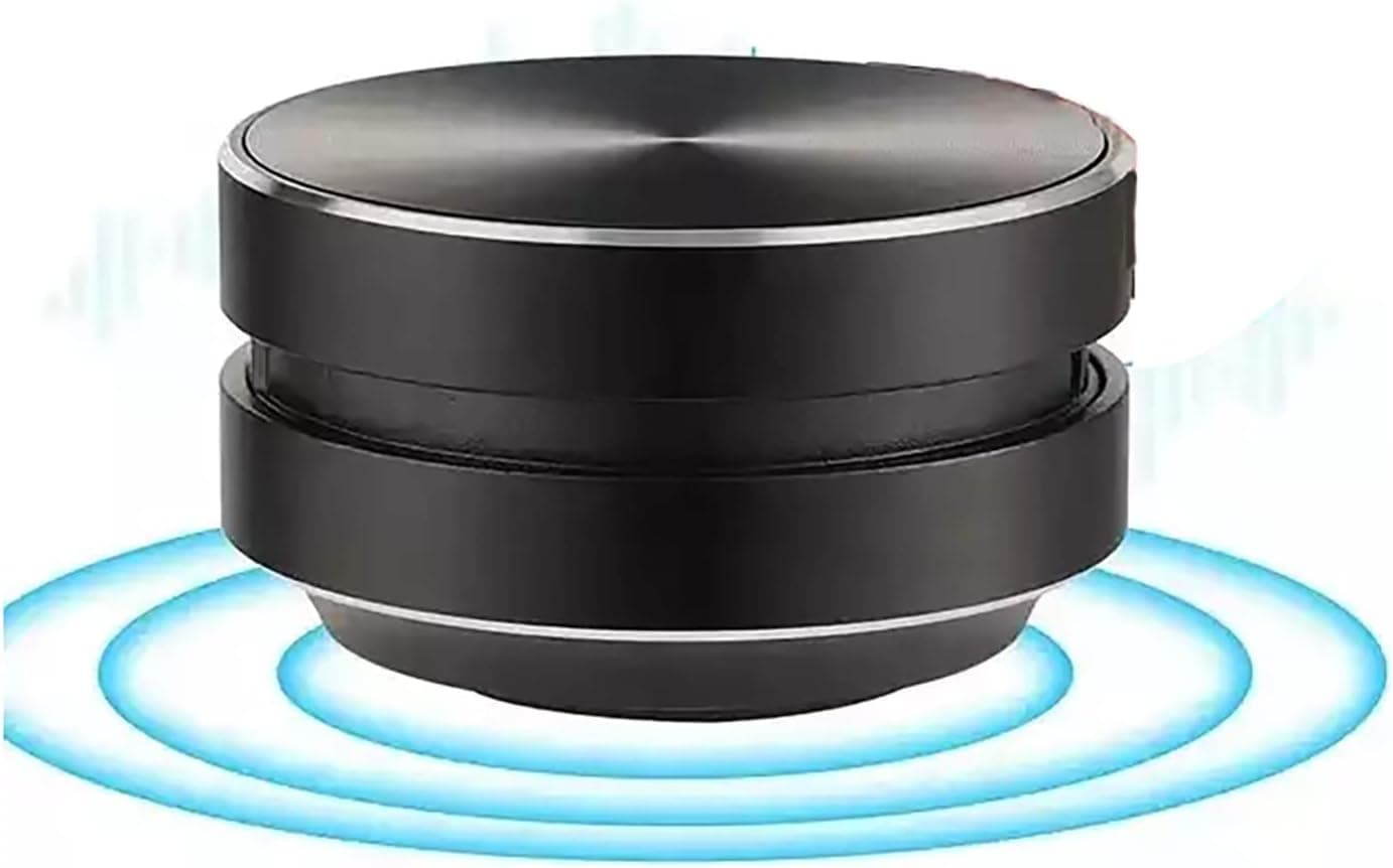 Inossa Conduction Speaker, Bluetooth Mini Speaker, Turn Any Surface into a Speaker, Conduction Speaker (Color:Black)